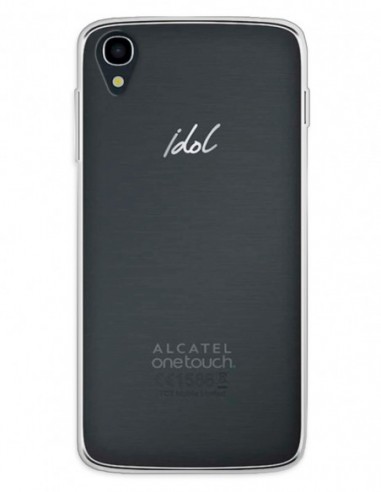 Funda Gel Silicona Liso Transparente para Alcatel Idol 3 5.5"