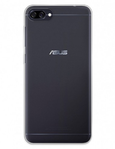 Funda Gel Silicona Liso Transparente para Asus Zenfone 4 Max 5.2" ZC520KL
