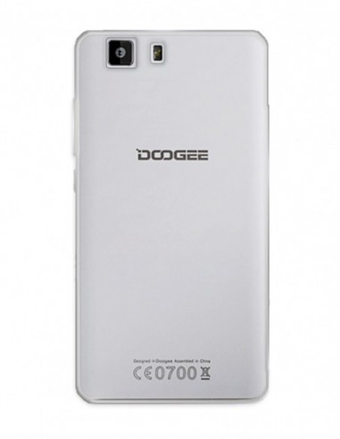 Funda Gel Silicona Liso Transparente para Doogee X5 Pro