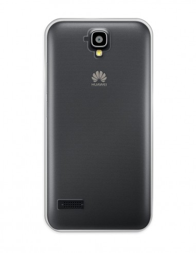 Funda Gel Silicona Liso Transparente para Huawei Y5