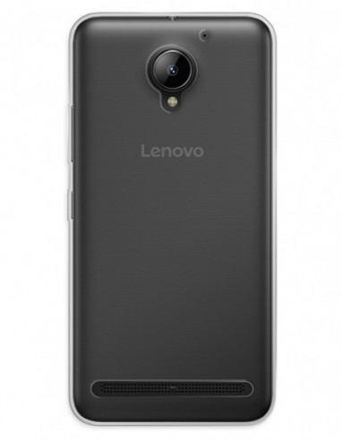 Funda Gel Silicona Liso Transparente para Lenovo C2