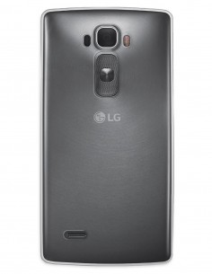 Funda Gel Silicona Liso Transparente para Lg G Flex 2