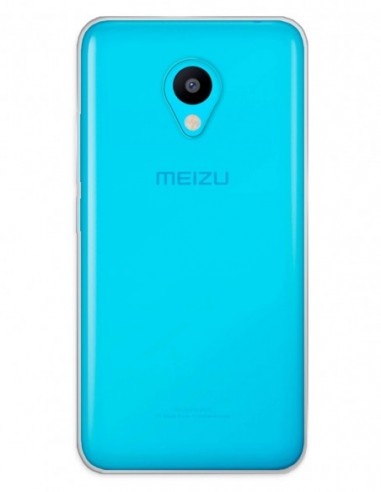 Funda Gel Silicona Liso Transparente para Meizu Note 3