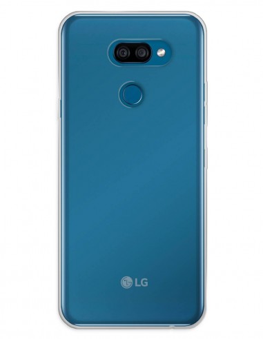 Funda Gel Silicona Liso Transparente para Lg K40s