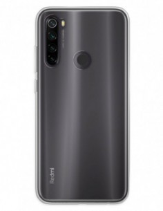 Funda Gel Silicona Liso Transparente para Xiaomi Redmi Note 8T