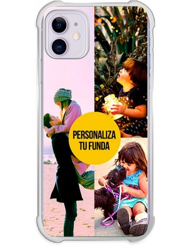 Funda personalizada para Apple iPhone 11, diseño de imagen, texto, imagen,  haz tus propias fundas para teléfono [parachoques de TPU suave + parte