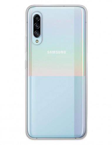 Funda Gel Silicona Liso Transparente para Samsung Galaxy A90 5G