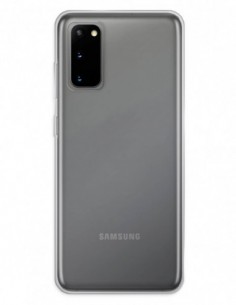 Funda Gel Silicona Liso Transparente para Samsung Galaxy S20