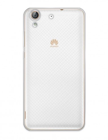 Funda Funda Gel Silicona Liso Transparente para Huawei Y6-2