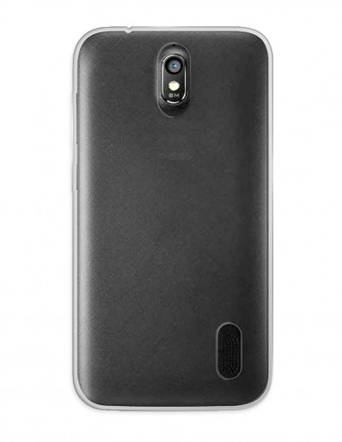 Funda Funda Gel Silicona Liso Transparente para Huawei Y625