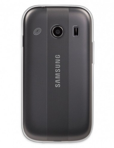 Funda Funda Gel Silicona Liso Transparente para Samsung Galaxy Ace Style