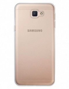 Funda Funda Gel Silicona Liso Transparente para Samsung Galaxy J5 Prime