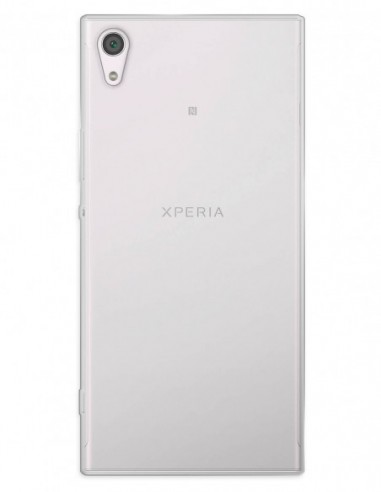Funda Funda Gel Silicona Liso Transparente para Sony Xperia XA1 Ultra