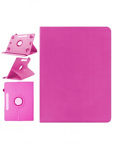 Funda Giratoria Rosa para Tablet Apple iPad 3