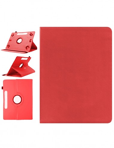 Funda Giratoria Roja para Tablet Apple iPad (2017)