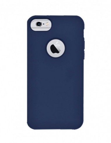 Funda Silicona Suave tipo Apple Azul para Apple iPhone 6S