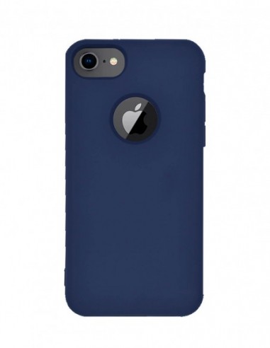 Funda Silicona Suave tipo Apple Azul para Apple iPhone 7