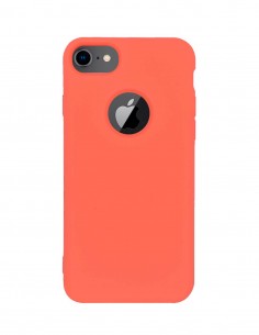 Funda Silicona Suave tipo Apple Clementina para Apple iPhone 7