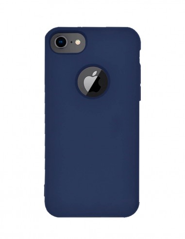 Funda Silicona Suave tipo Apple Azul para Apple iPhone 8