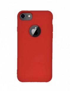 Funda Silicona Suave tipo Apple Roja para Apple iPhone 8