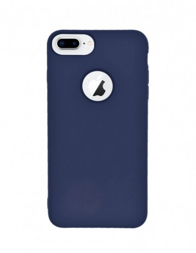 Funda Silicona Suave tipo Apple Azul para Apple iPhone 8 Plus