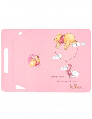 Funda Disney Winnie the Pooh Rosa para Tablet Universal 7"