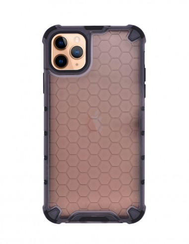 Funda Antigolpes Panal Negro para Apple iPhone 11 Pro Max