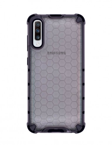 Funda Antigolpes Panal Negro para Samsung Galaxy A70