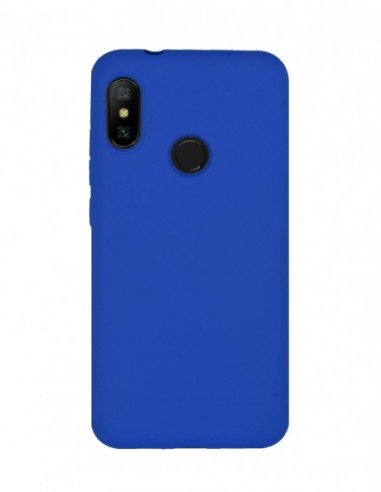 Funda Silicona Suave tipo Apple Azul para Xiaomi Mi A2 Lite