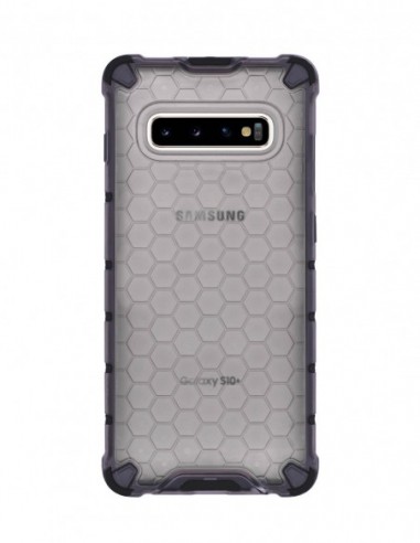 Funda Antigolpes Panal Negro para Samsung Galaxy S10 Plus