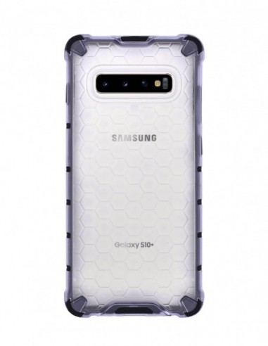 Funda Antigolpes Panal Transparente para Samsung Galaxy S10 Plus