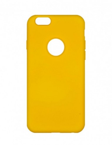 Funda Silicona Suave Amarillo para Apple iPhone 7