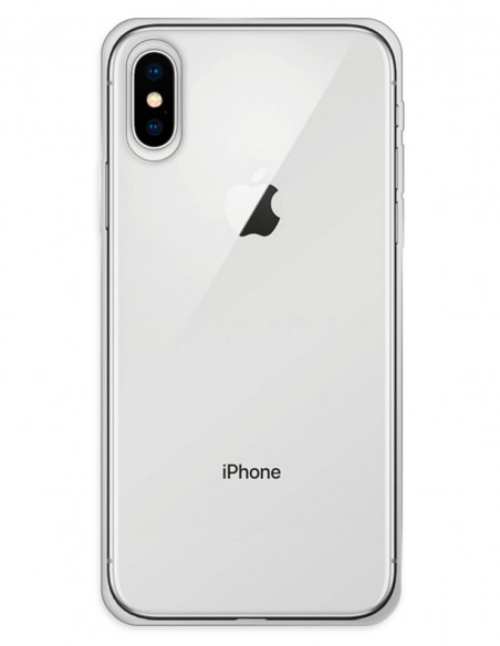 Funda Doble completa transparente para Apple iPhone X