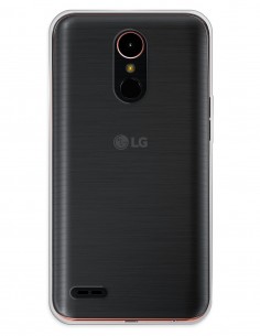 Funda Doble completa transparente para Lg K10 (2017)
