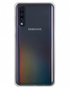 Funda Doble completa transparente para Samsung Galaxy A50