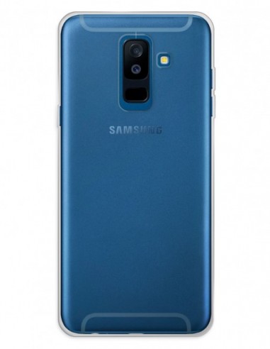 Funda Doble completa transparente para Samsung Galaxy A6 Plus