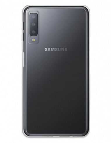 Funda Doble completa transparente para Samsung Galaxy A7 (2018)
