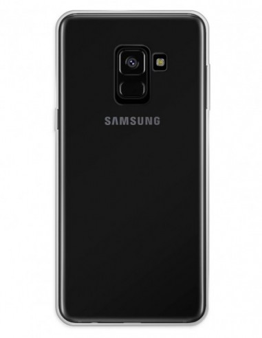 Funda Doble completa transparente para Samsung Galaxy A8 (2018)