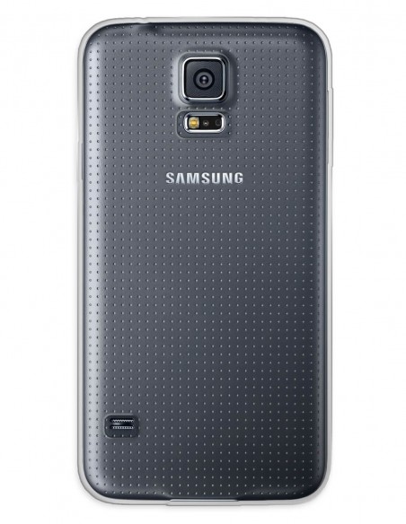 Funda Doble completa transparente para Samsung Galaxy S5 Duos