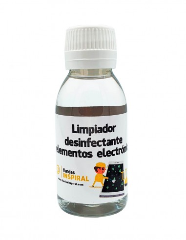 Limpiador desinfectante para elementos electrónicos (100ml)