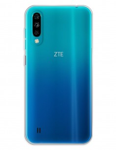 Funda Gel Silicona Liso Transparente para Zte A7 (2020)
