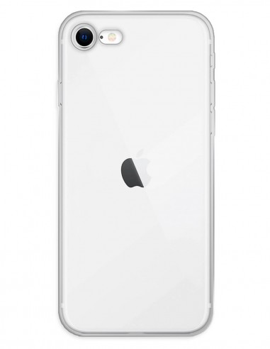 Funda Gel Silicona Liso Transparente para Apple iPhone SE (2020)