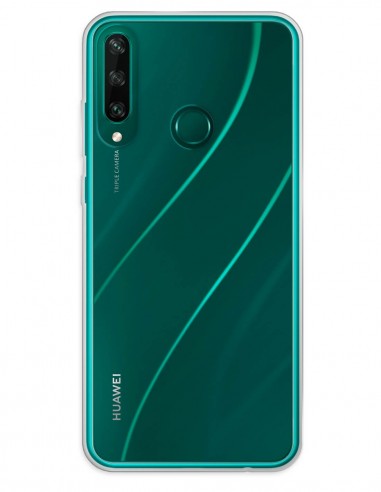 Funda Gel Silicona Liso Transparente para Huawei Y6P