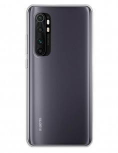 Funda Gel Silicona Liso Transparente para Xiaomi Mi Note 10 Lite