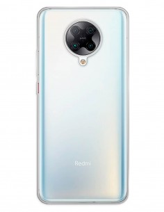 Funda Gel Silicona Liso Transparente para Xiaomi Poco F2 Pro