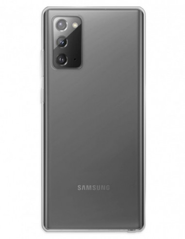 Funda Gel Silicona Liso Transparente para Samsung Galaxy Note 20