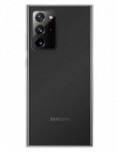 Funda Gel Silicona Liso Transparente para Samsung Galaxy Note 20 Ultra