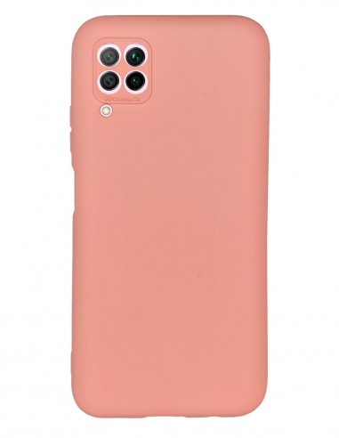 Funda Silicona Suave Rosa Palo tipo Apple para Huawei Nova 6 SE