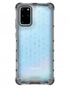 Funda Antigolpes Panal Transparente para Samsung Galaxy S20 Plus