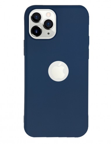Funda Silicona Suave Azul tipo Apple para Apple iPhone 11 Pro